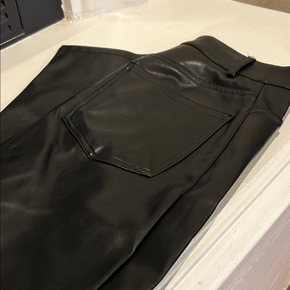 Dynamite Black Faux Leather Pants - Picture 1 of 4